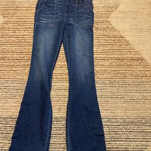 WHBM Blue Flared Women Jeans